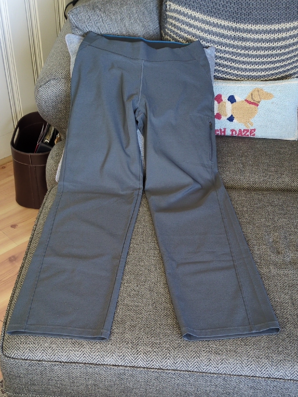 Colombia Dark Gray Stretch Bootcut Pants